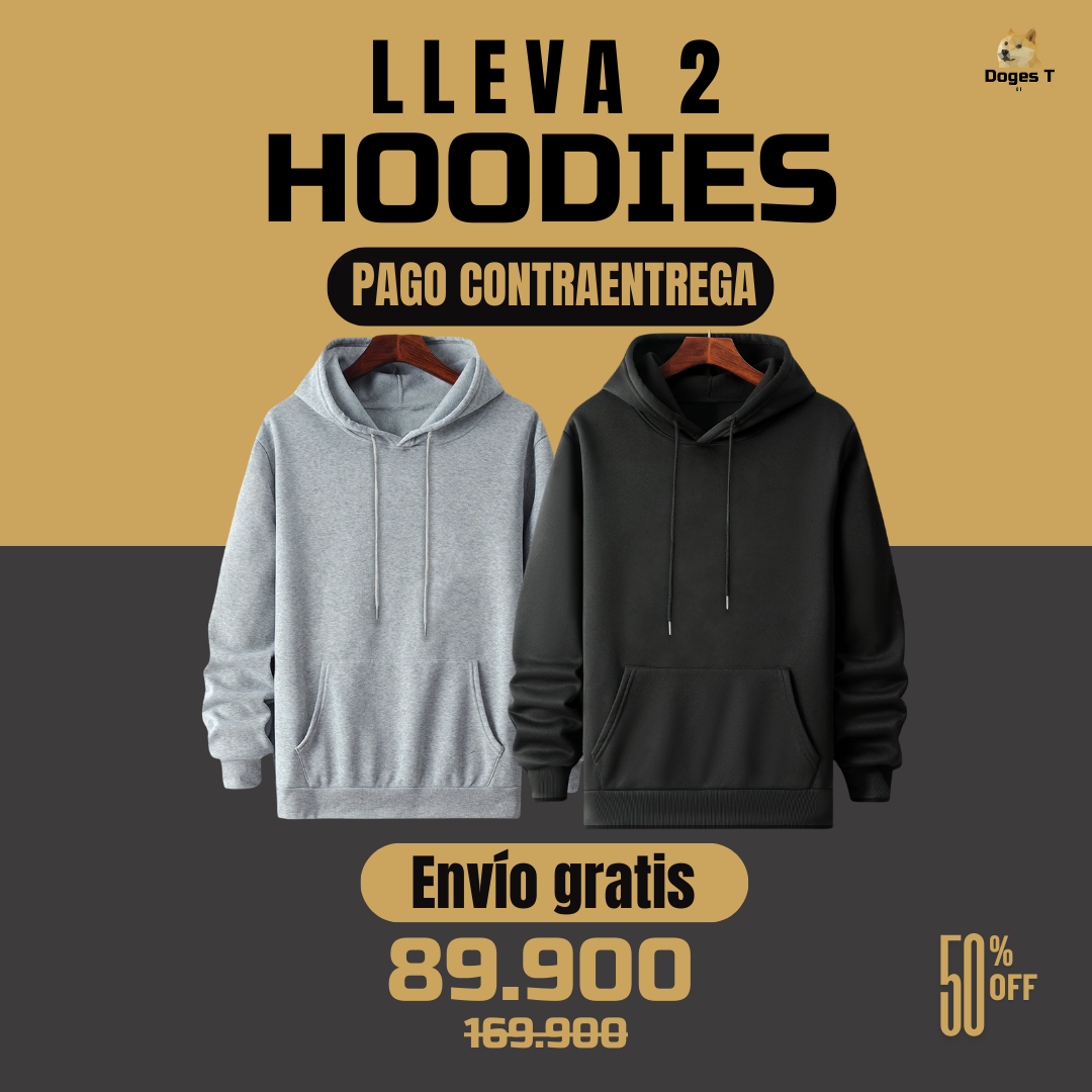 2 Hoodies Premium