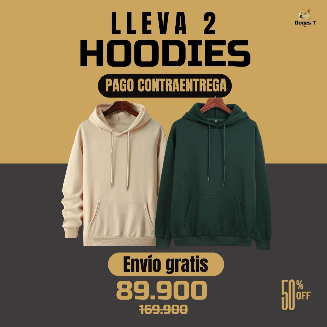 2 Hoodies Premium