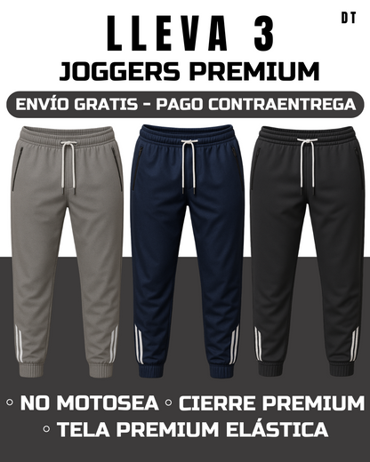 3 Joggers Premium Lotto T® Deluxe
