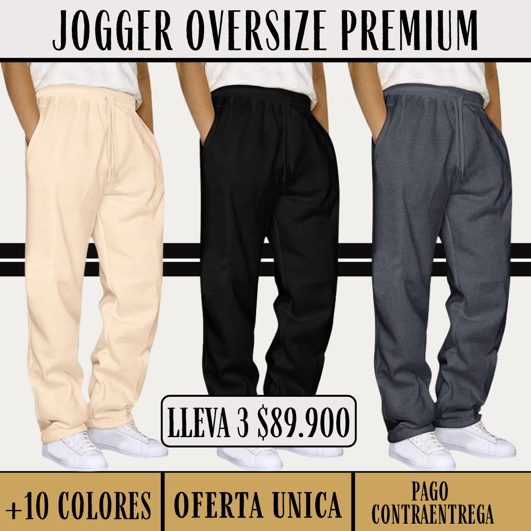 3 Jogger Oversize Premium