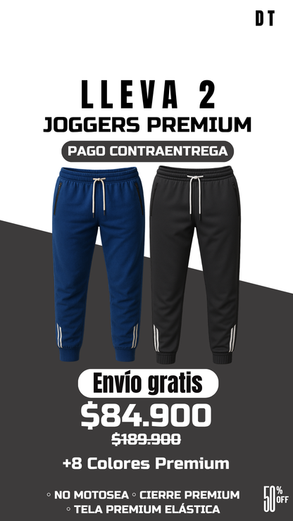 2 Joggers Premium Lotto T® Deluxe