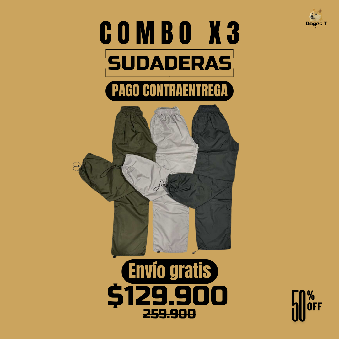 Sudaderas Jogger Cargo