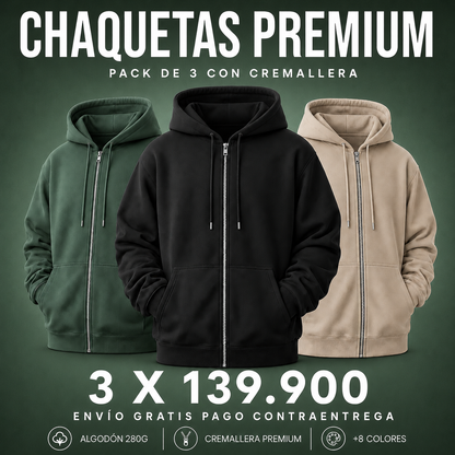 Chaquetas Hoodie Premium