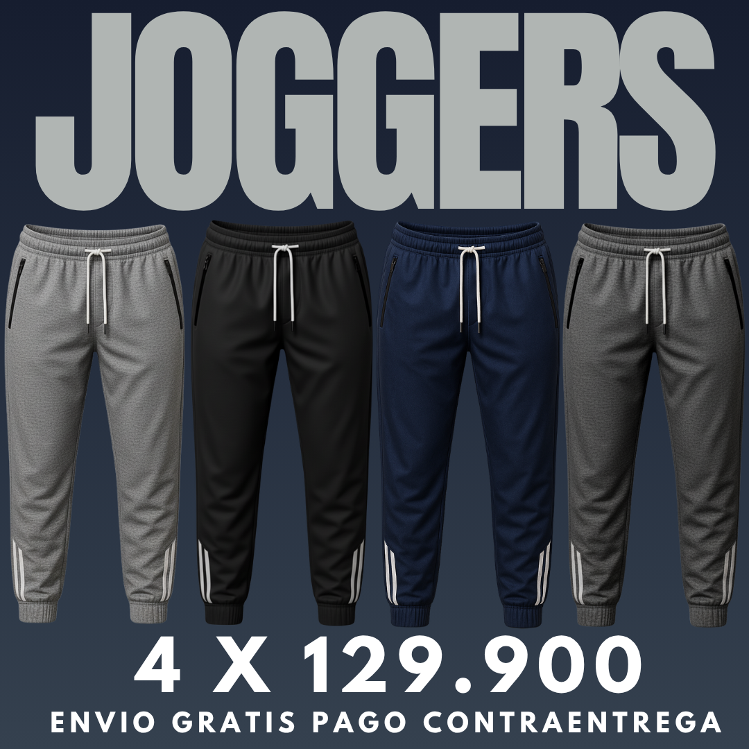 4 Joggers Premium Lotto T Deluxe ®