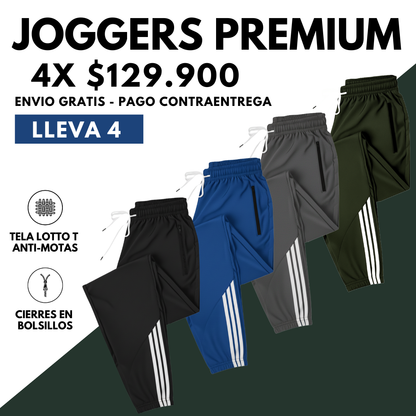 4 Joggers Premium Lotto T Deluxe ®