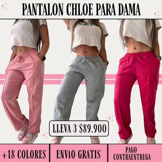 3 Pantalones Chloe Premium Dama