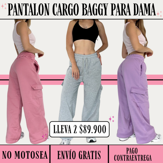 2 Pantalones Cargo Bell Linea Premium