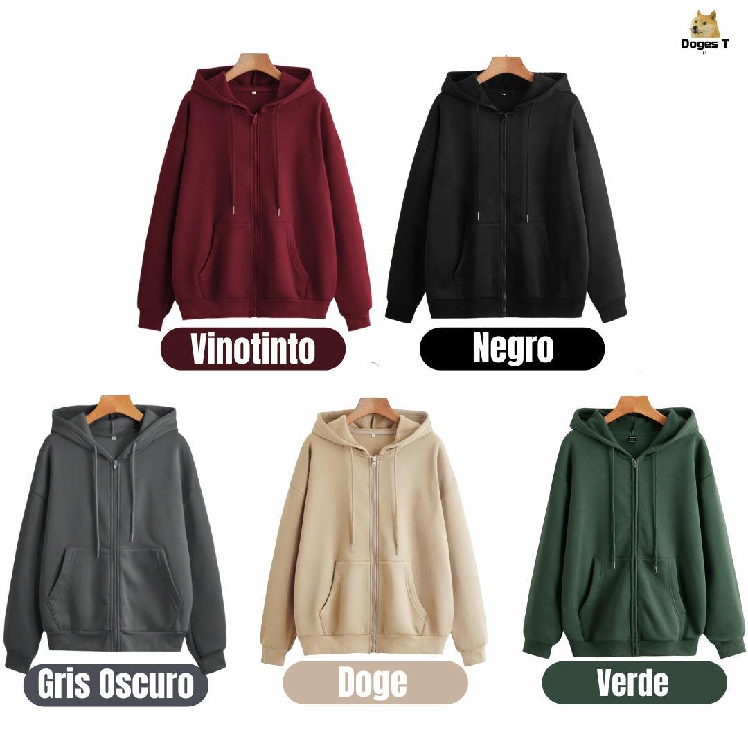 5 Chaquetas Hoodie Premium