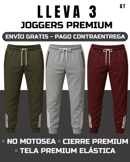 3 Joggers Premium Lotto T® Deluxe